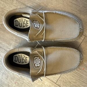 Hey Dude Kids Light Brown Loafers